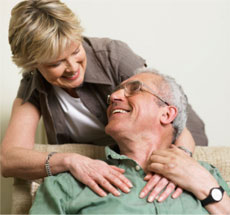 Success Stories - Happy senior couple in love